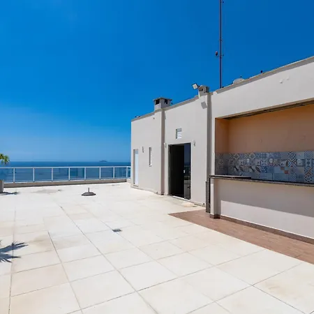 Flat Varanda Vista Mar - Terraço Panorâmico-3